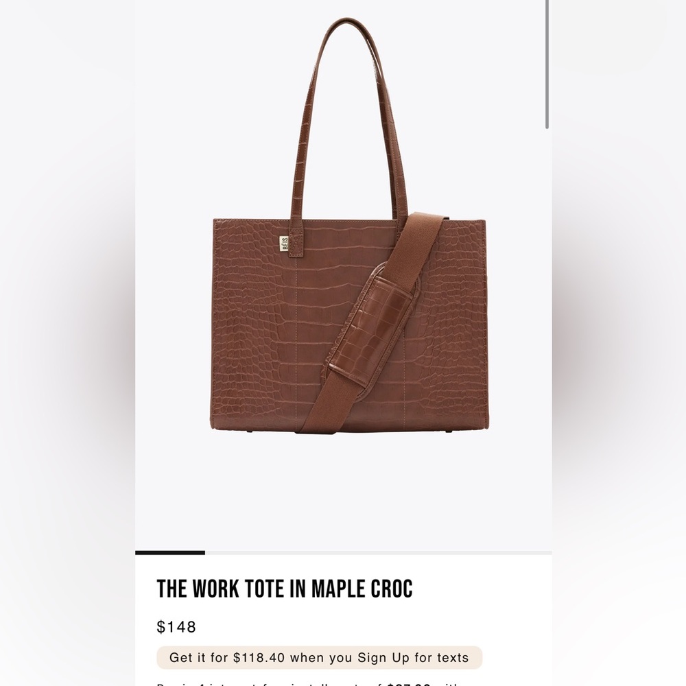Beis Maple Work Tote